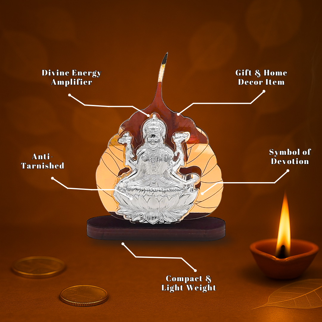 Divine Lakshmi Ji - Peepal Leaf