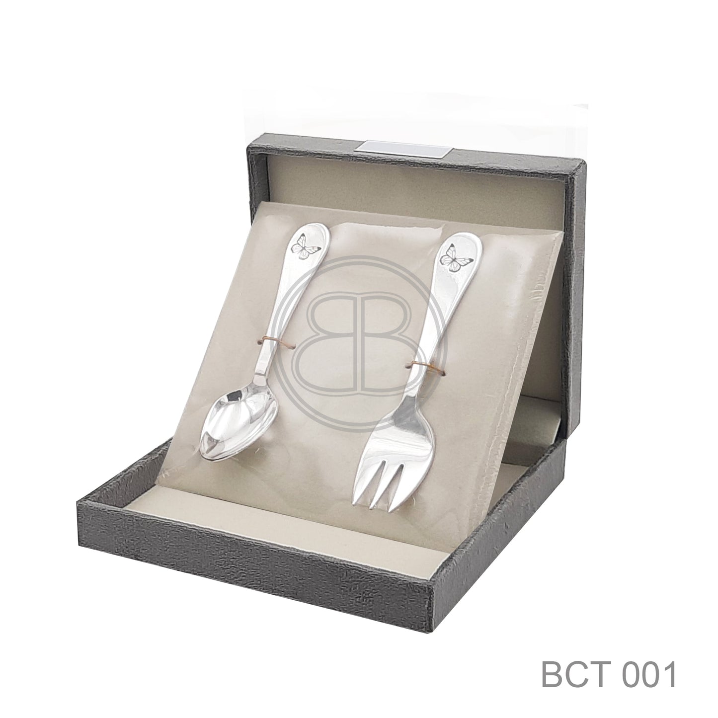 Baby Spoon Set Enamel - Butterfly