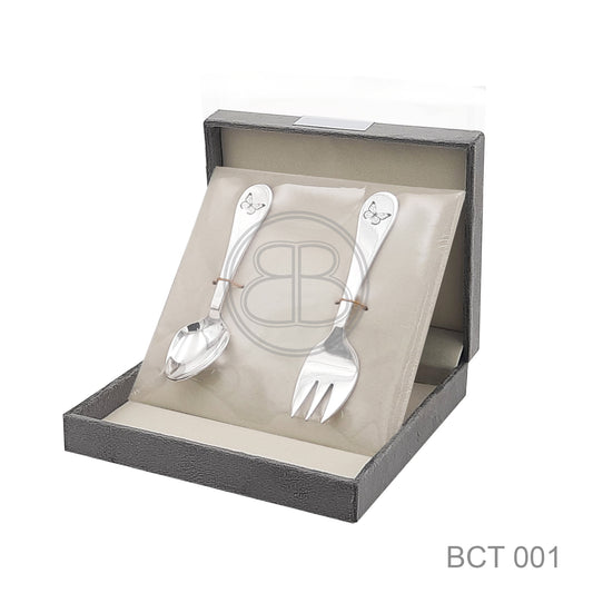 Baby Spoon Set Enamel - Butterfly