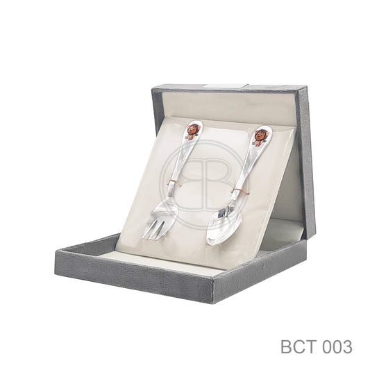 Baby Spoon Set Enamel - Lion