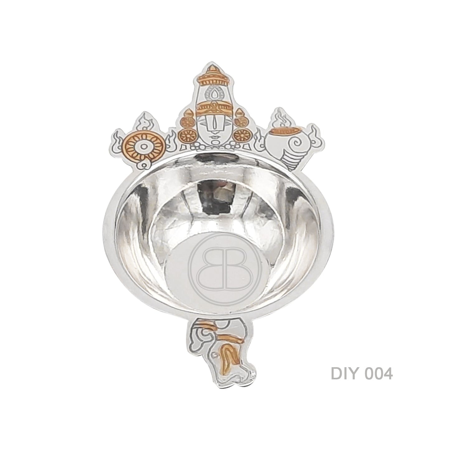 Diya Signature Engrave -  Bala Ji Gold