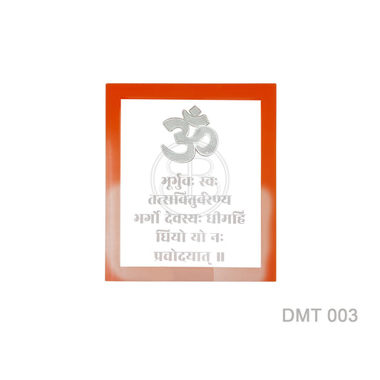 Divine Om - Acrylic Mantra Plaque