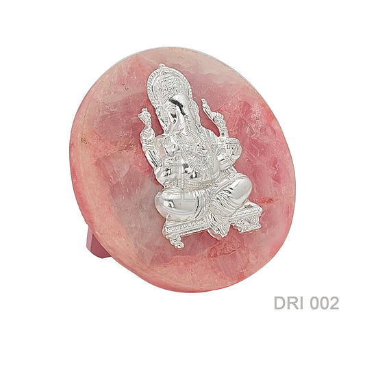 Divine Ganesh Ji - Rose Quartz