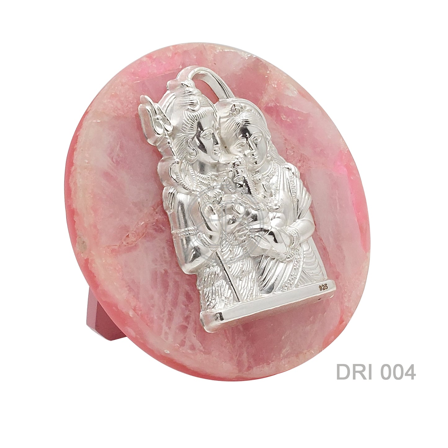Divine Shiv Parivar - Rose Quartz