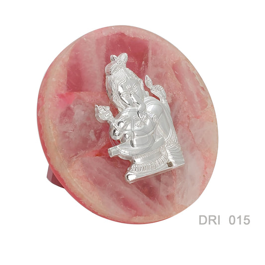 Divine Ganesh Ji - Rose Quartz