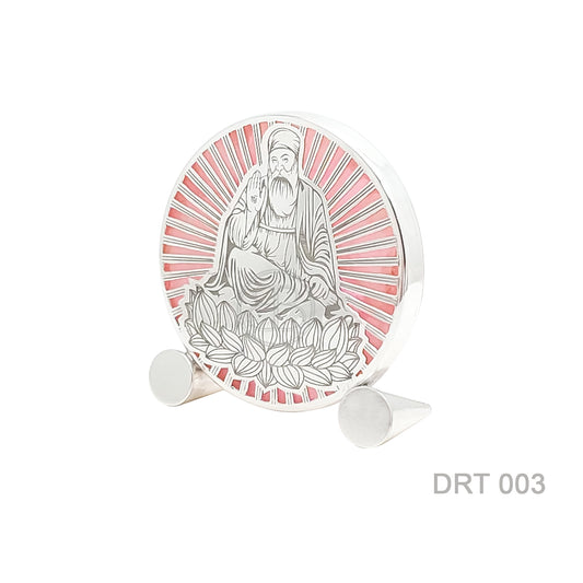 Divine Guru Nanak Ji - Rose Quartz