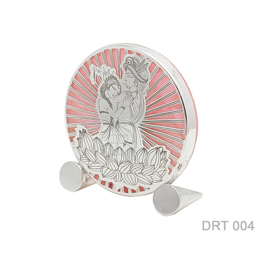 Divine Radha & Krishna - Rose Quartz