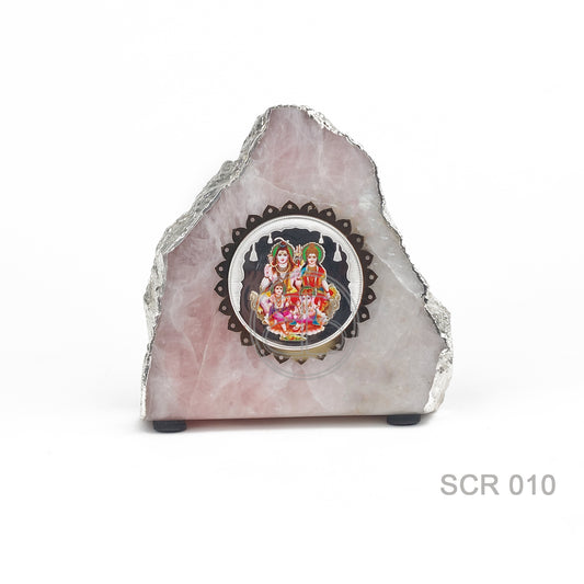 Spiritual Ensemble Shiv Parivar - Rose Quartz