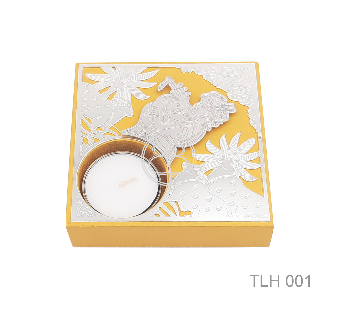 Divine Radha & Krishna Tea Light Holder