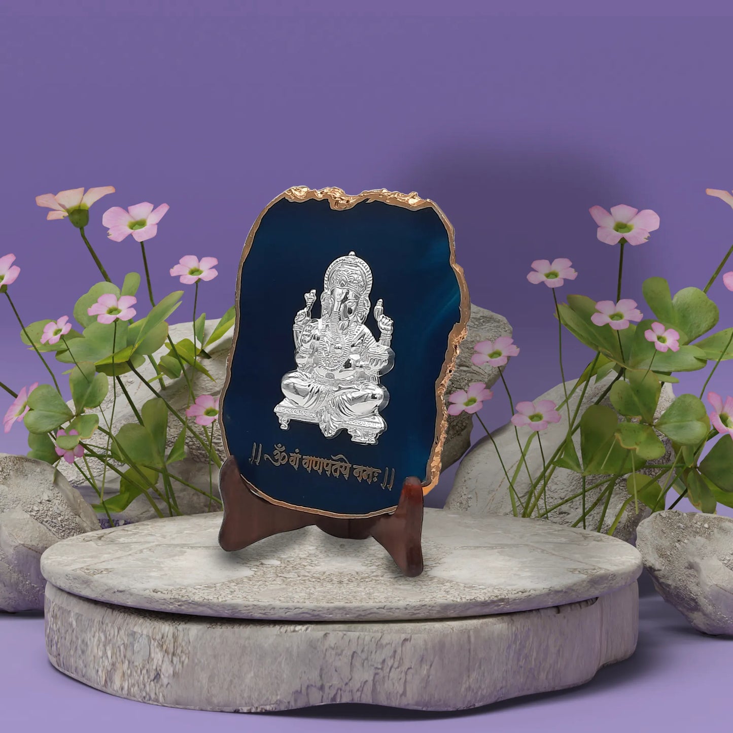 Divine Ganesh Ji- Agate