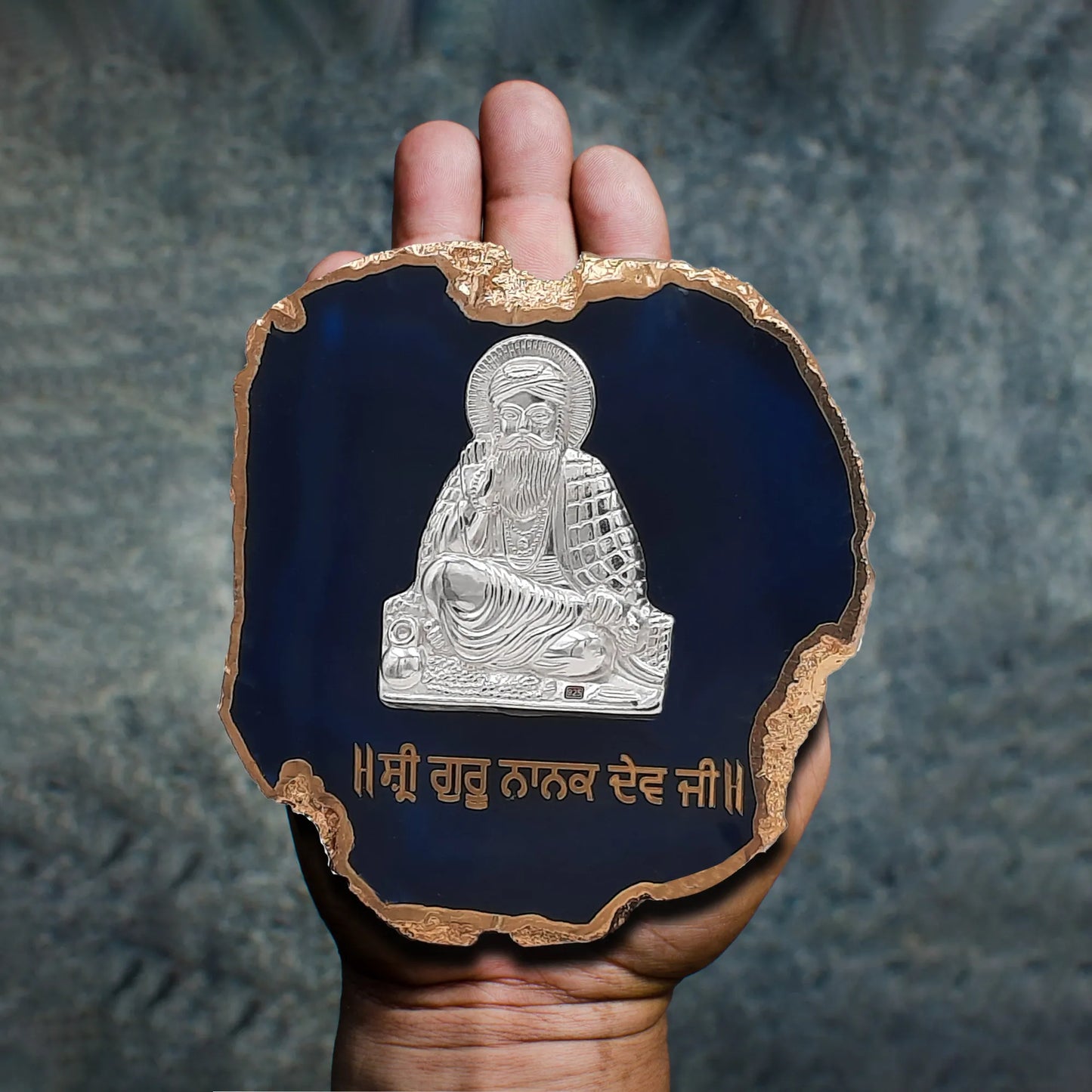 Divine Guru Nanak Dev Ji – Agate