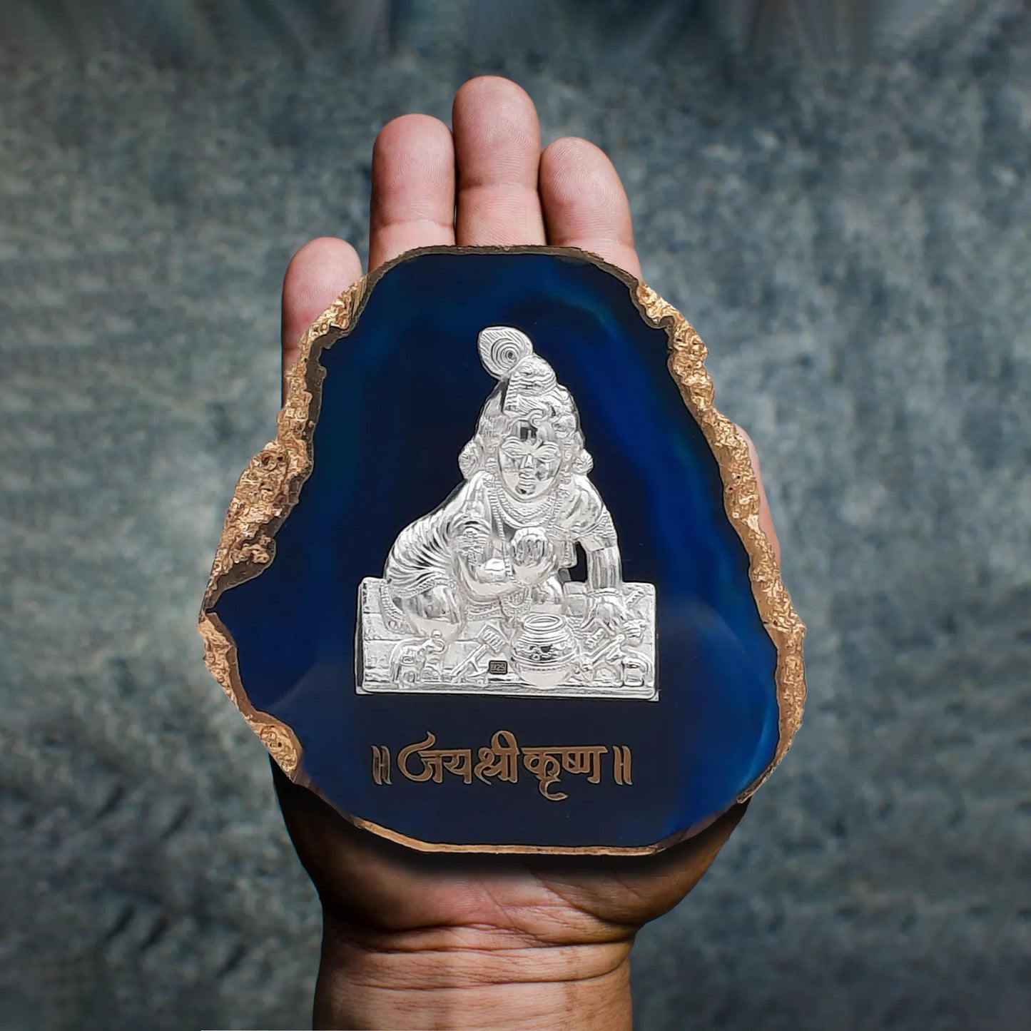 Divine Laddu Gopal Ji – Agate